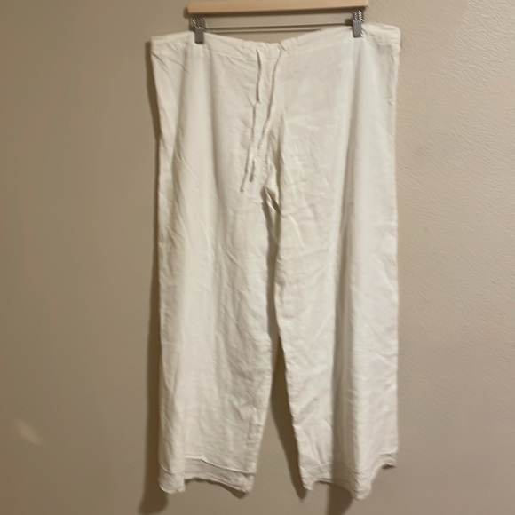 Eloge Beach Crop Pants/Top Set Resort Wear Erica, pants size Medium, top size L - Picture 3 of 11